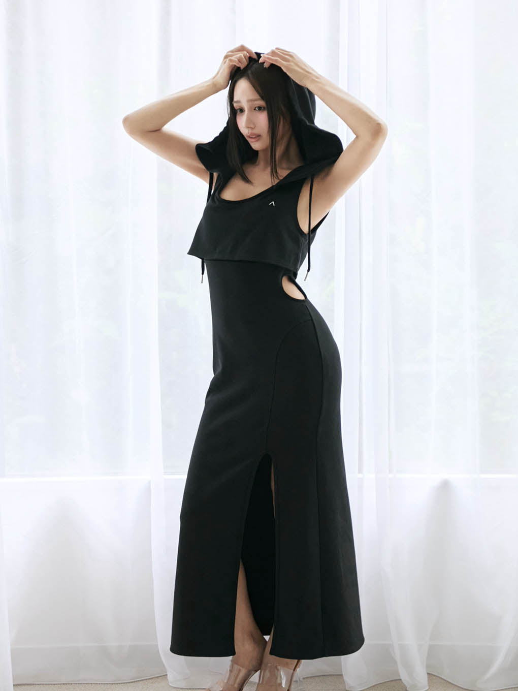 Nora slit dress