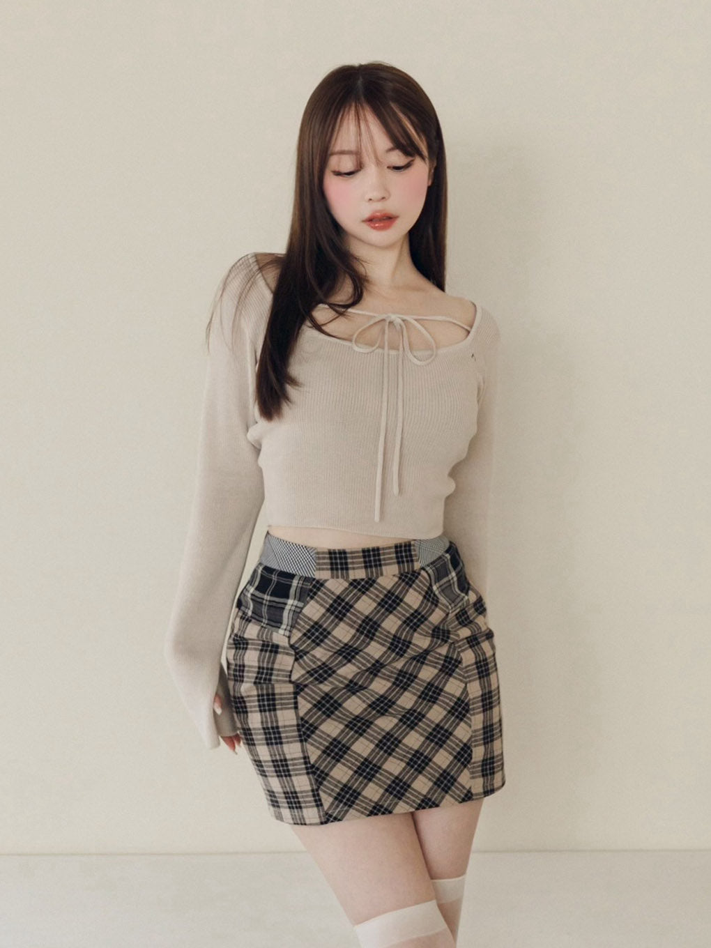 Silk ribbon tops