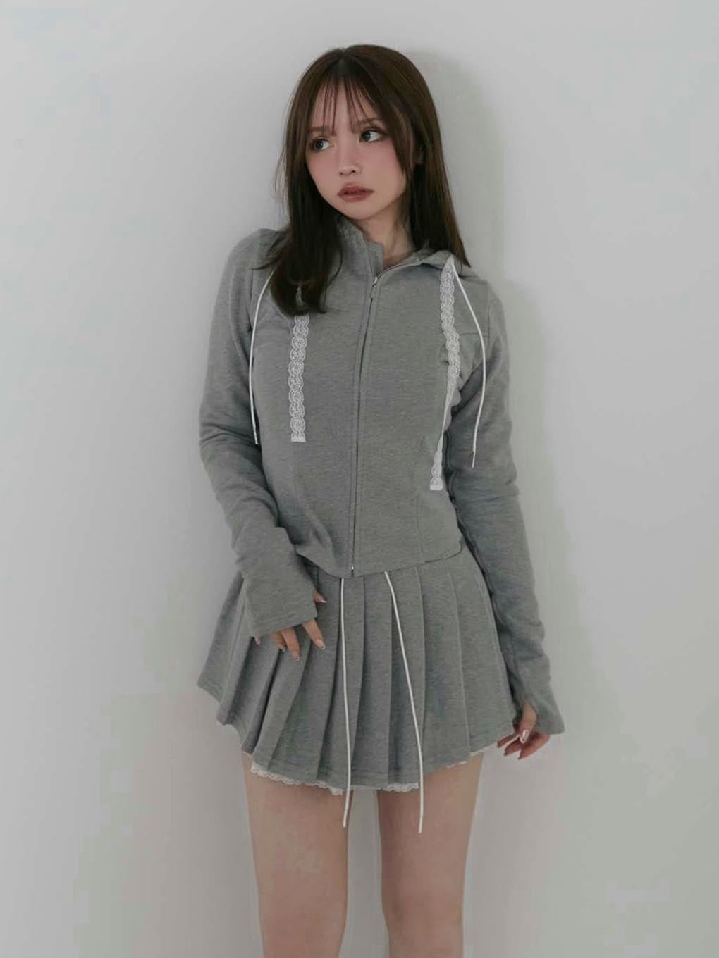 Mimi lace hood set up