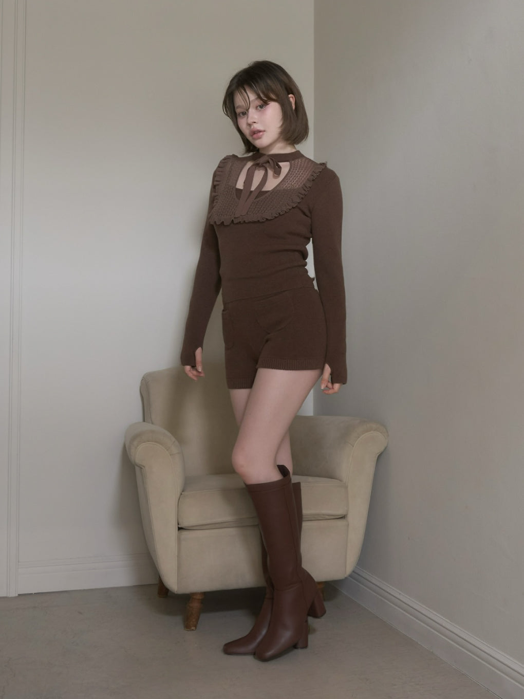 Rojita frill set up