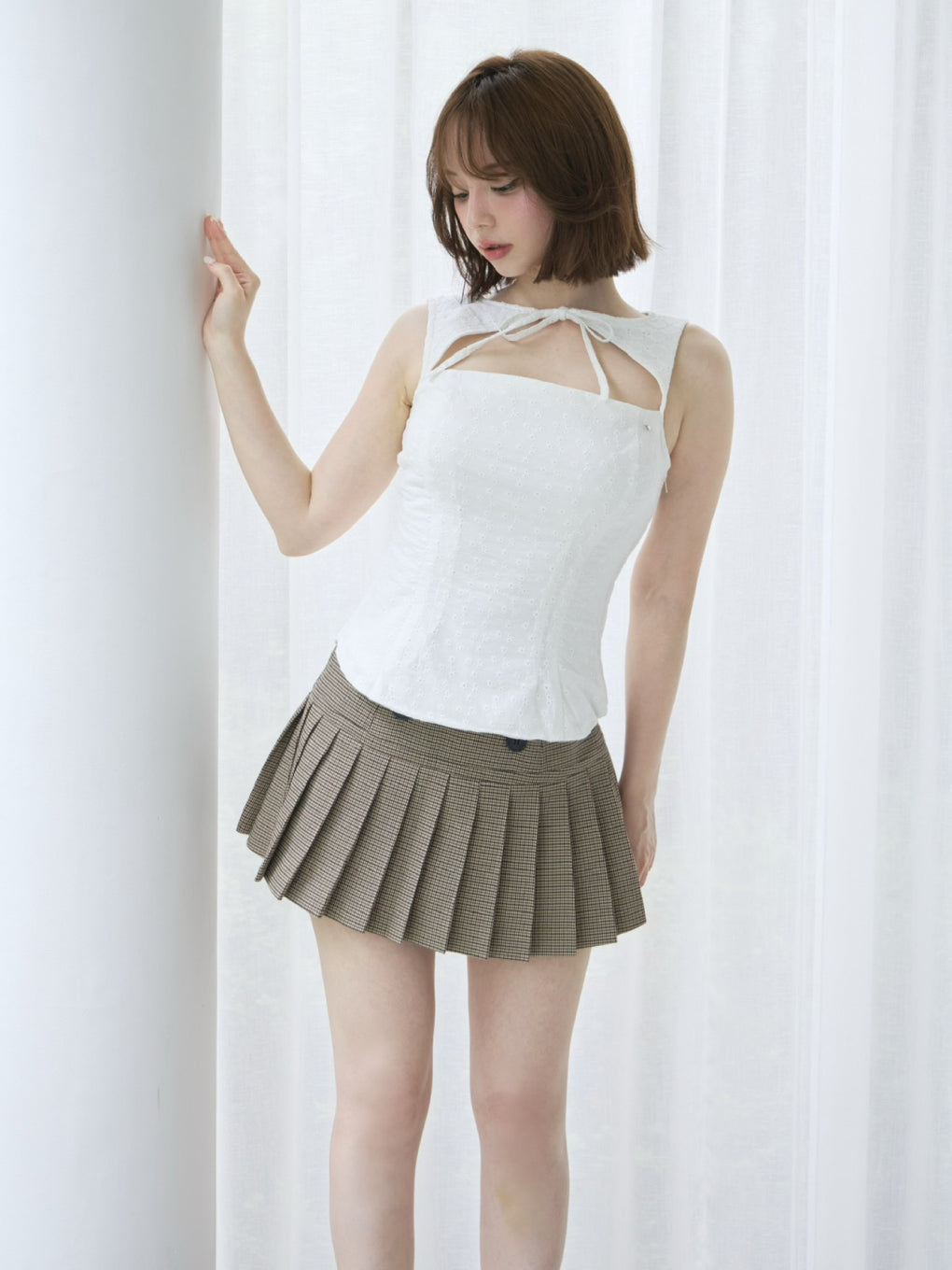 Serra ribbon tops