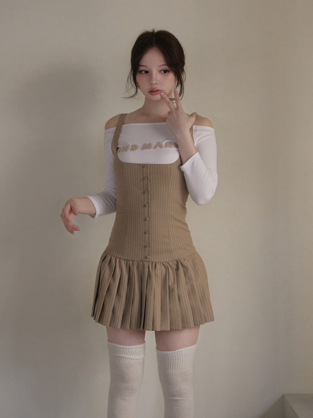 Jade set mini dress