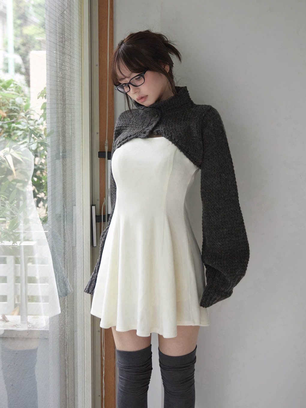 Zoey velour set dress