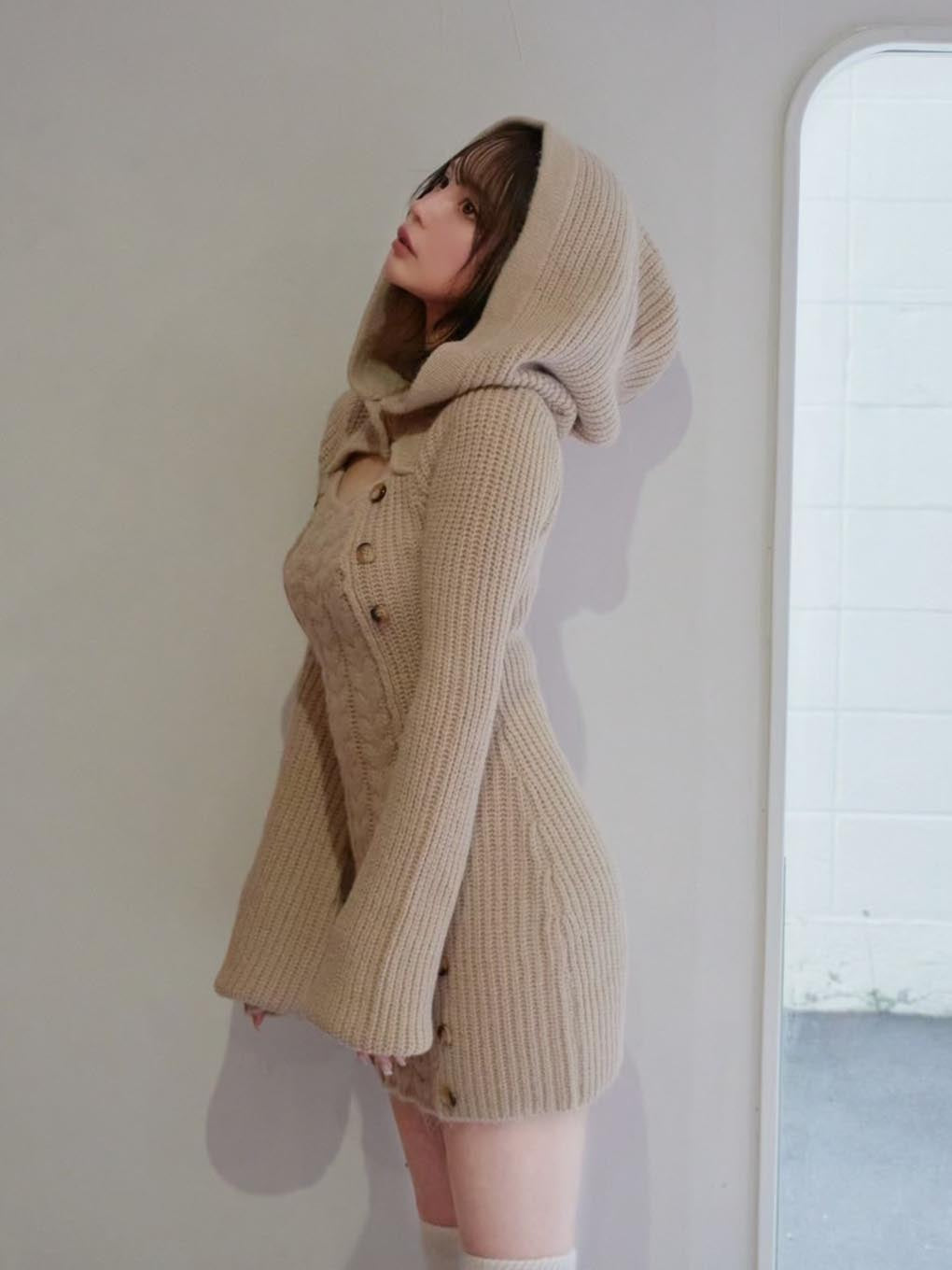 Elsie knit mini dress