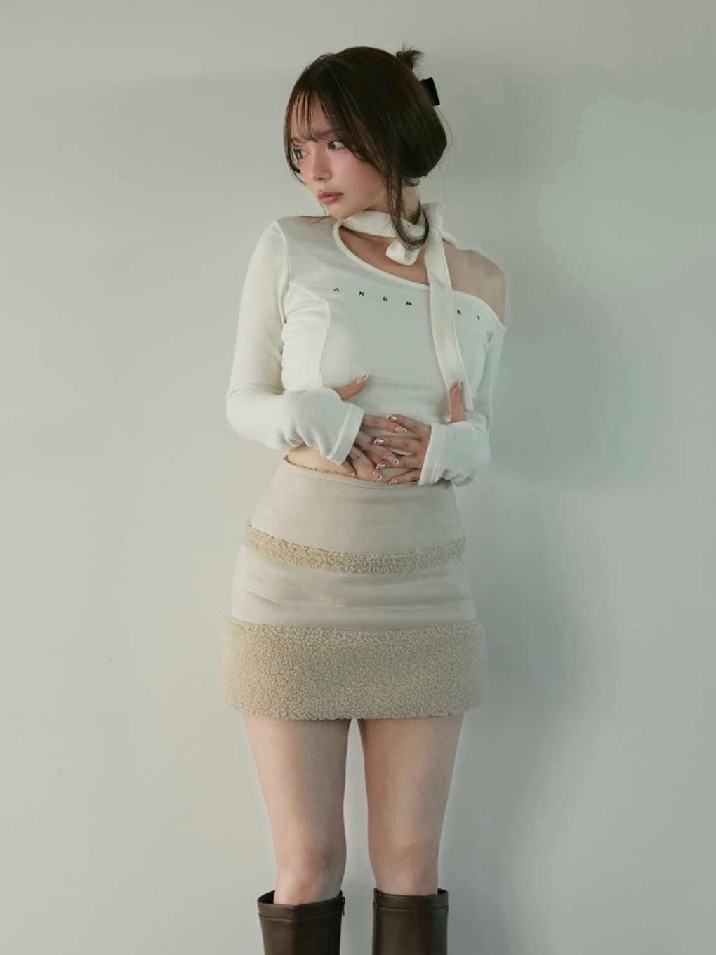 Gigi mouton skirt