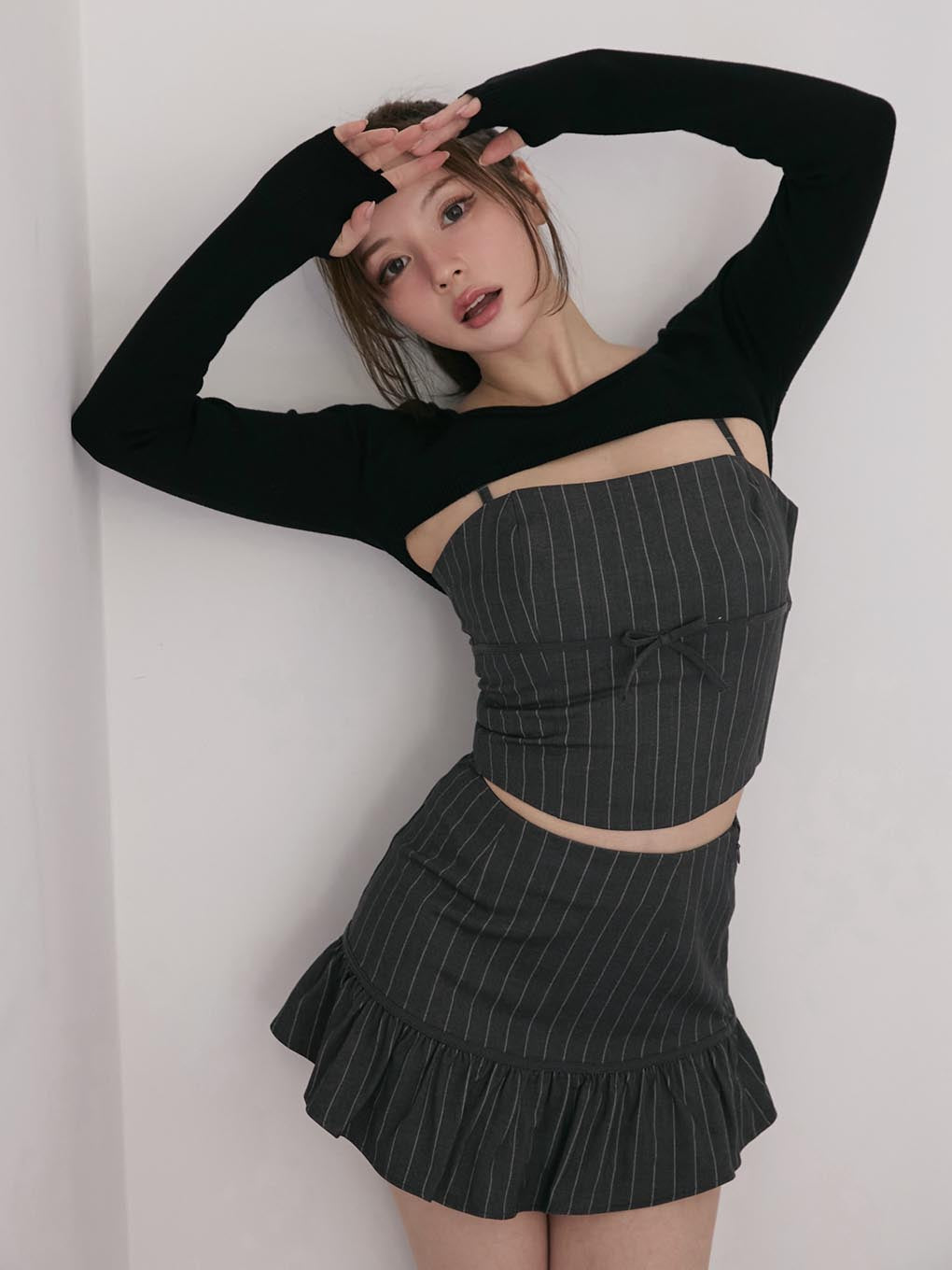 Dany ribbon knit set up