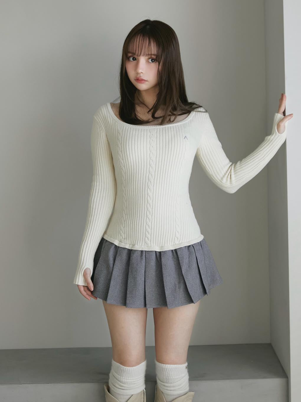 Milly knit set dress