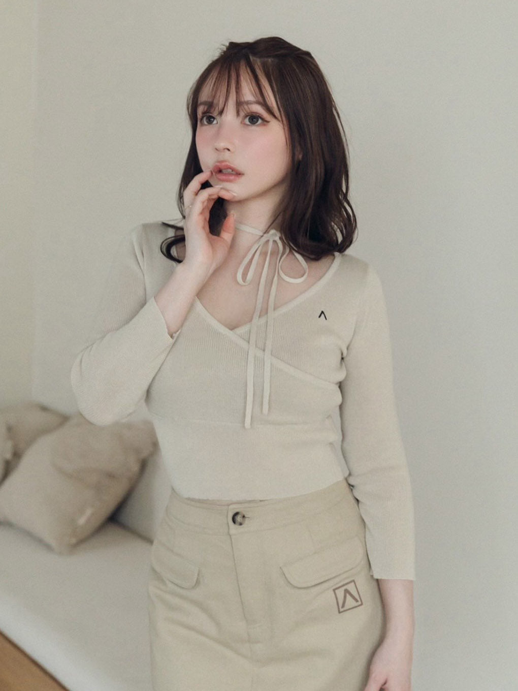 Claire cachecoeur tops