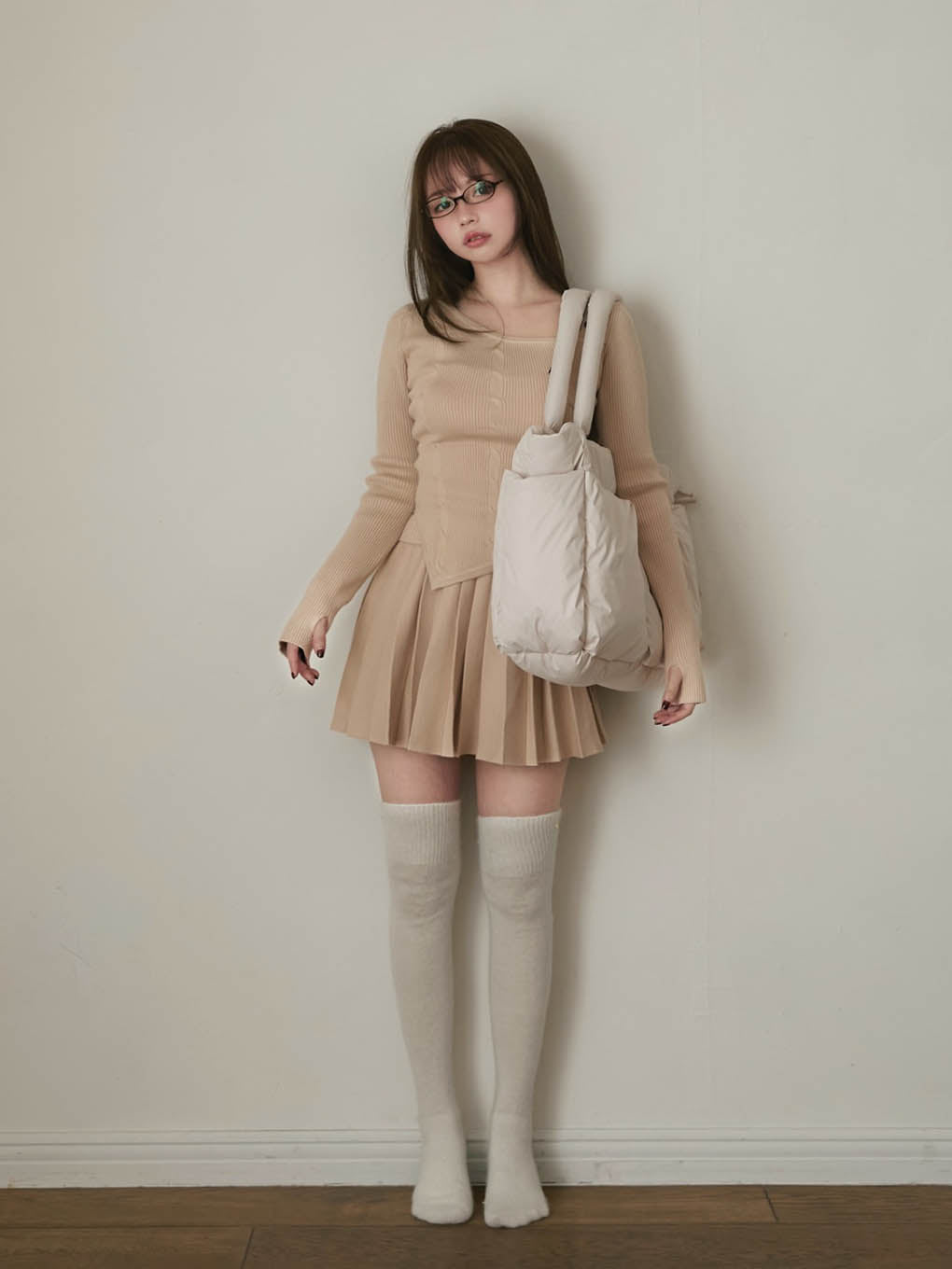 Jody pleats knit set up