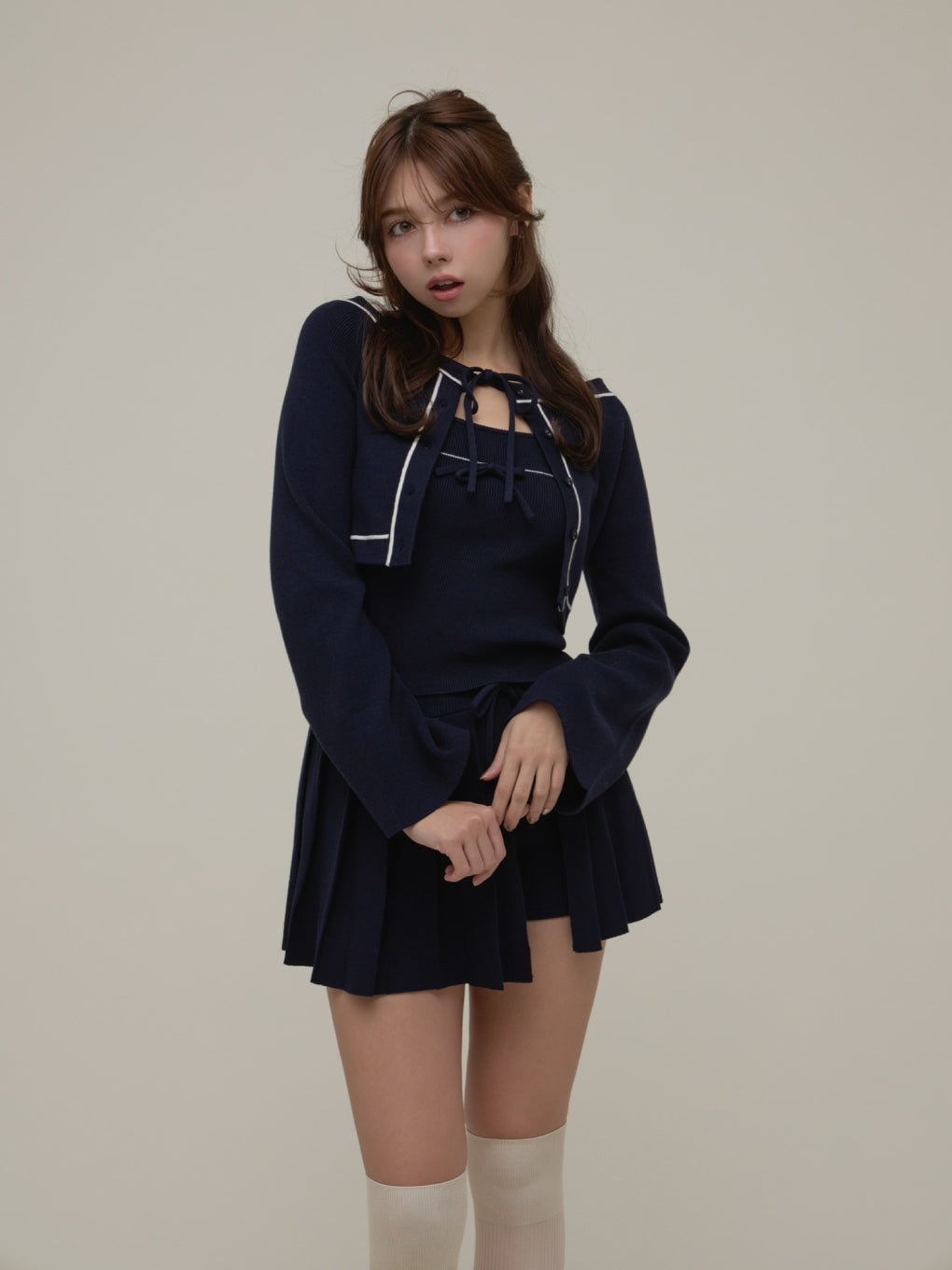 Jennie line knit set up