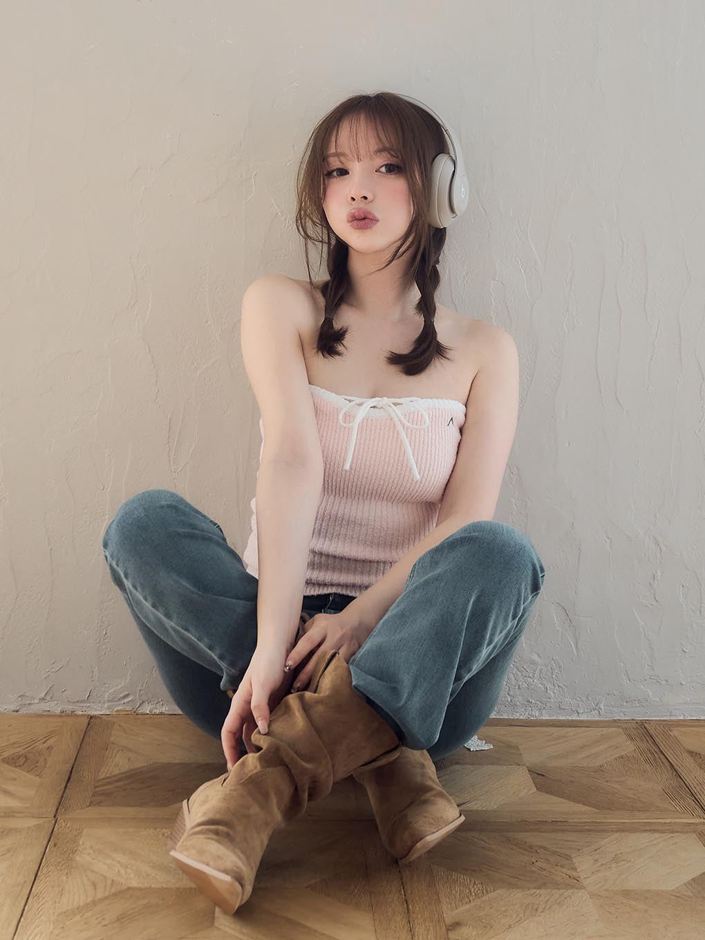 Tiana knit bare tops