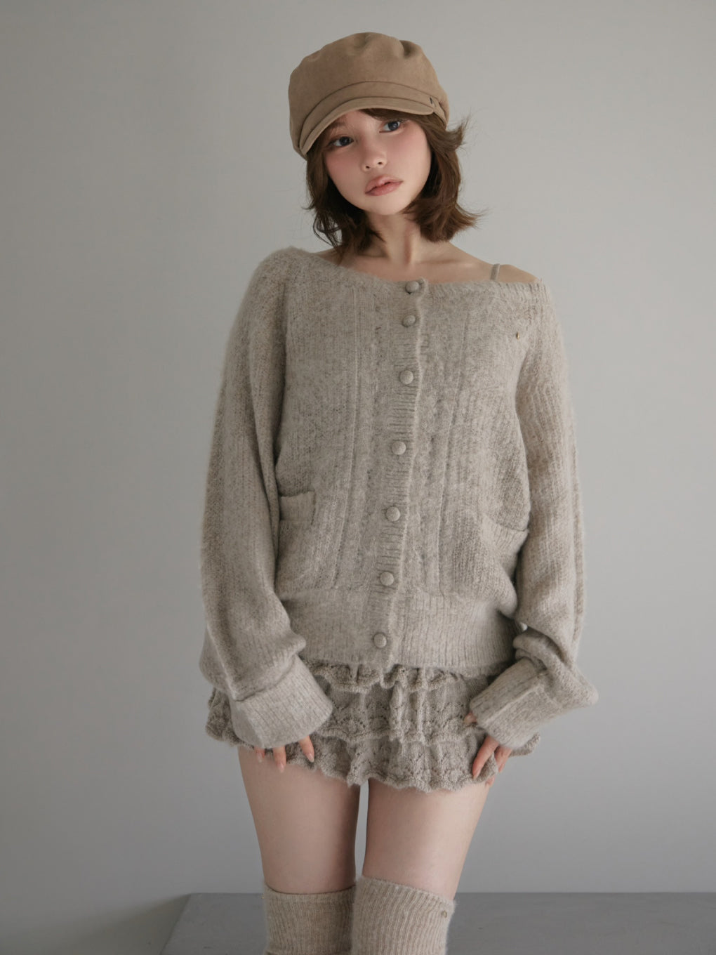 Riri crochet knit set up