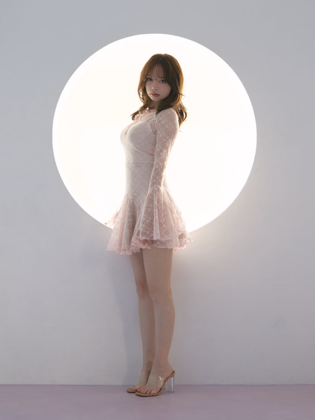 Cereza lace mini dress