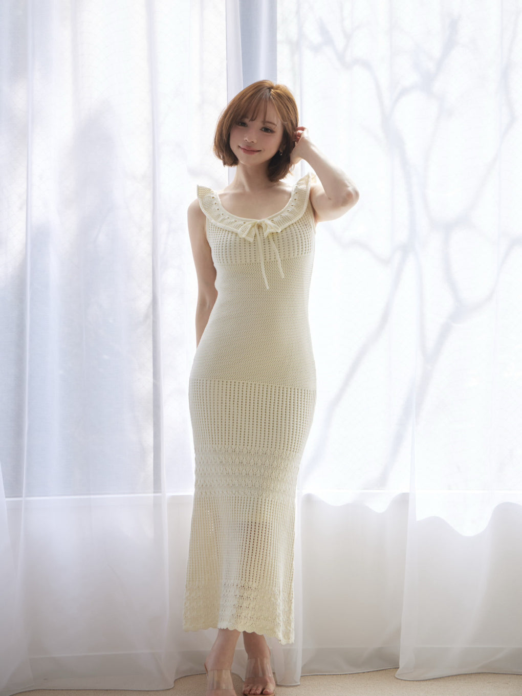 Lily knit long dress