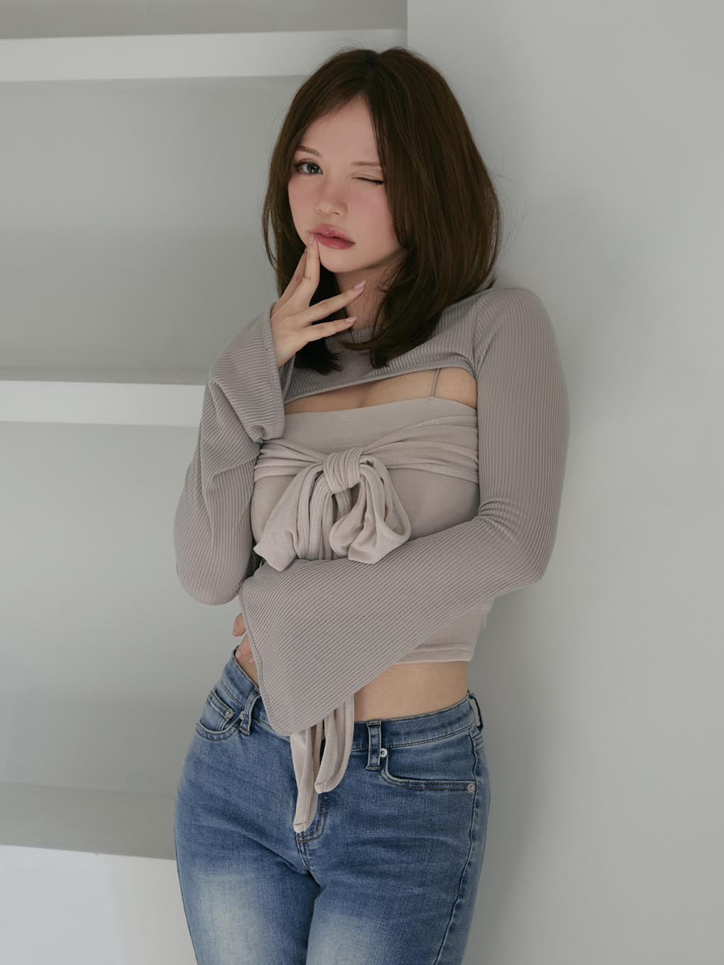Shayla ribbon tops
