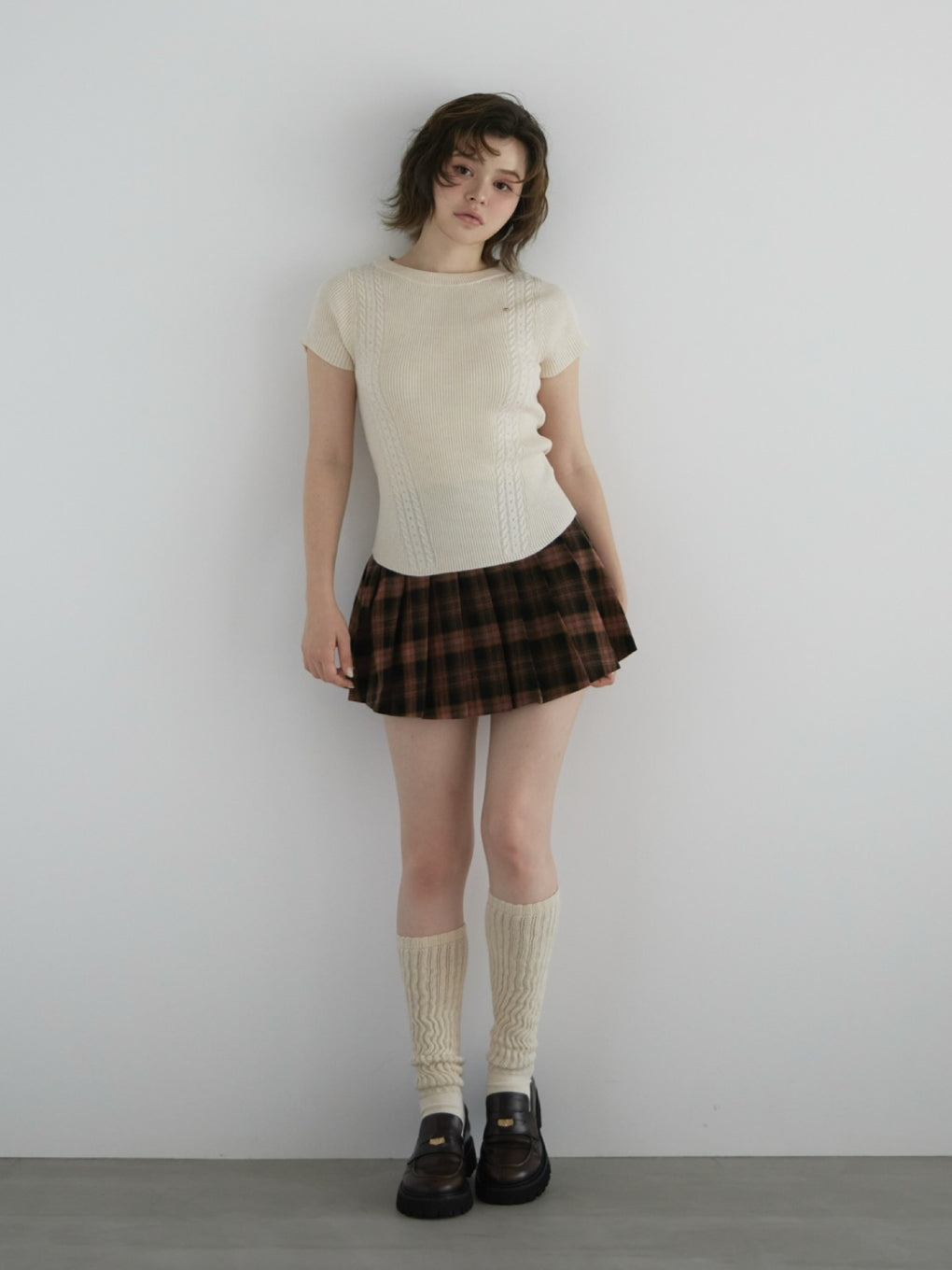 Anna pleats set up