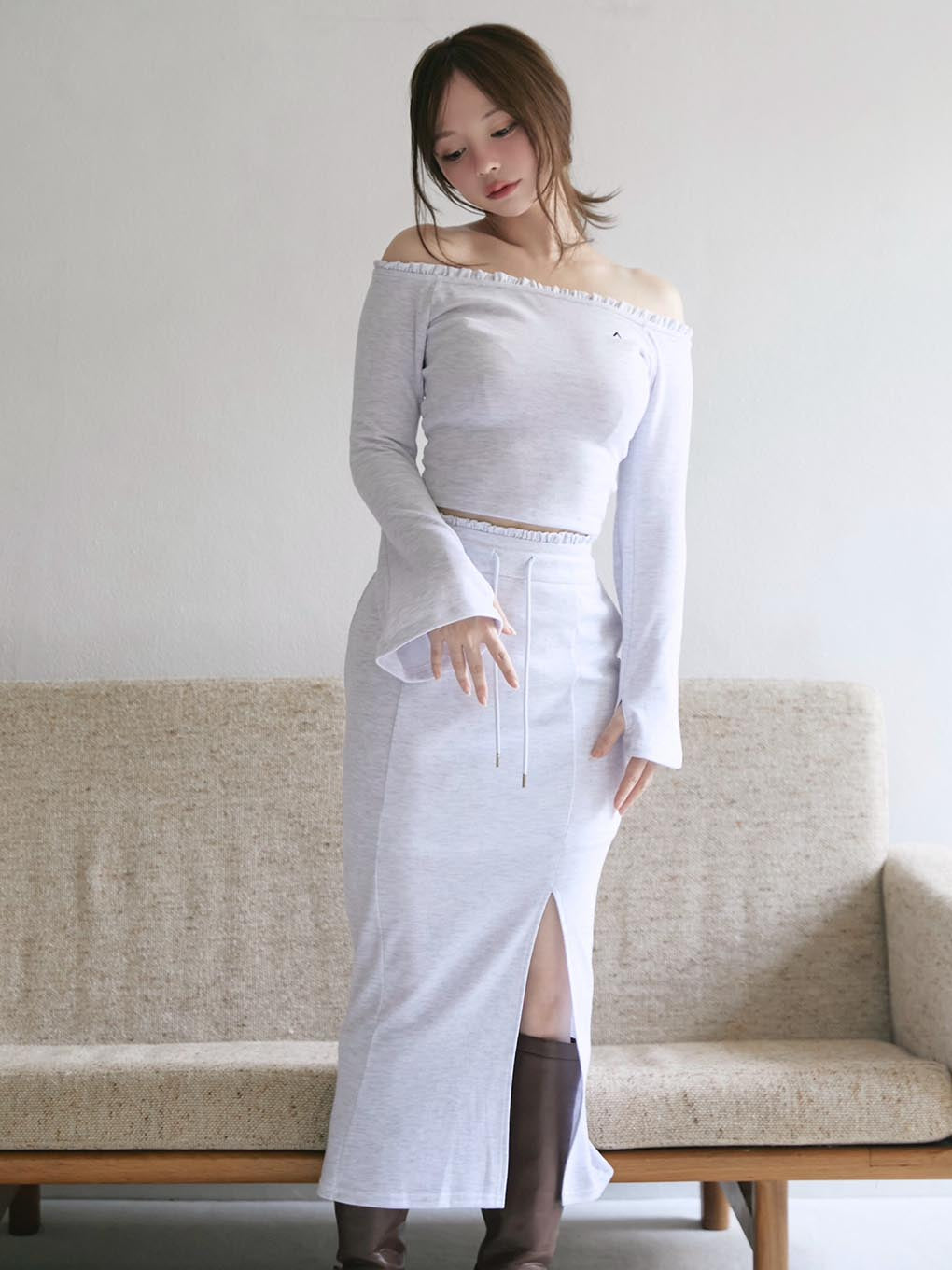 Gwen offshoulder set up