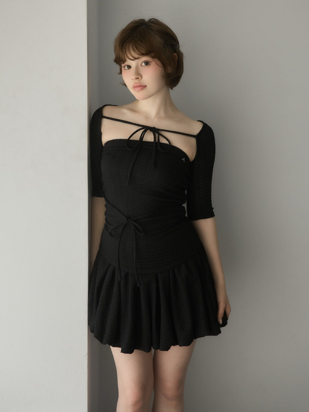 Nina balloon skirt set up