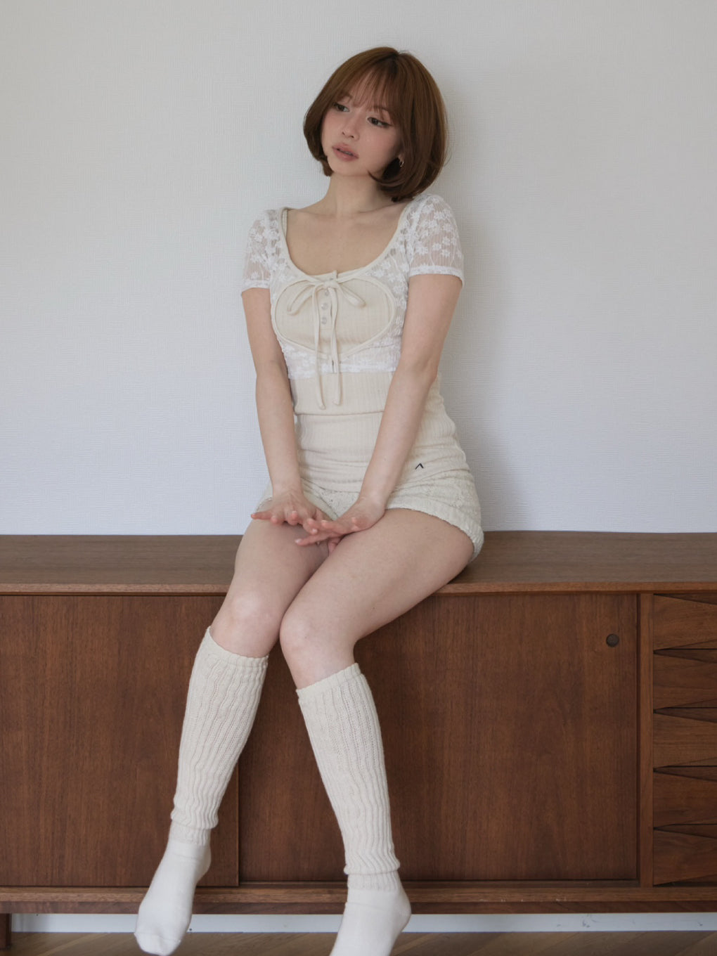 Rio lace layered set tops
