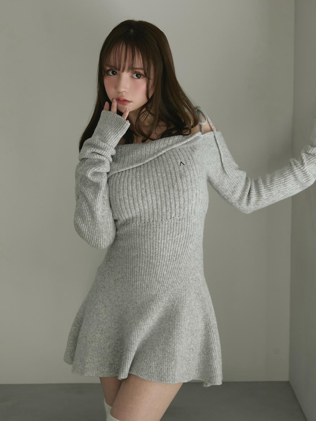 Wendy flare mini dress