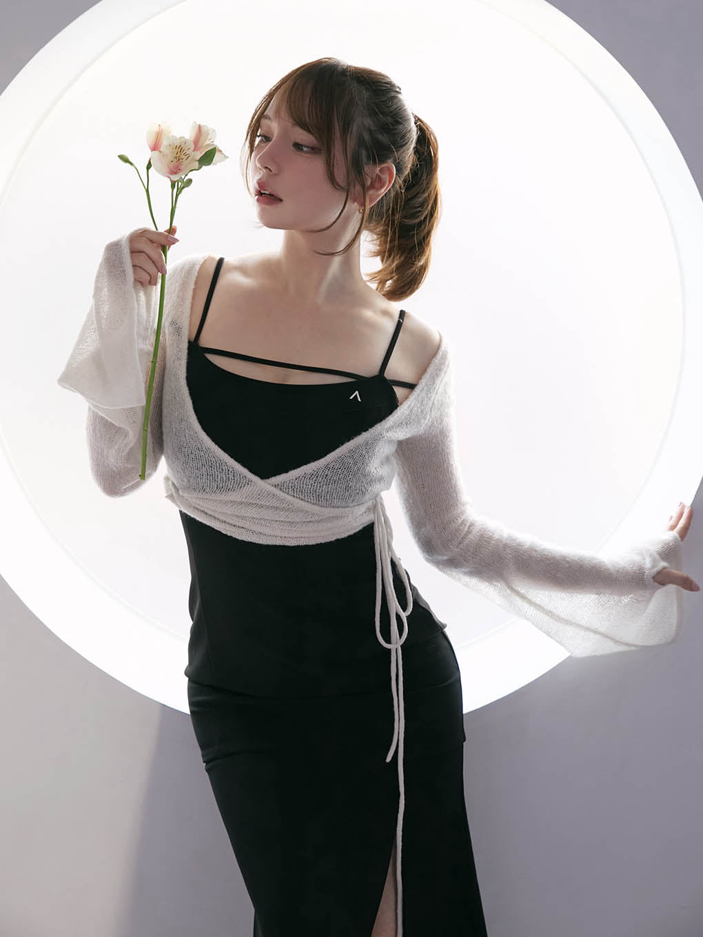 Clair knit set dress