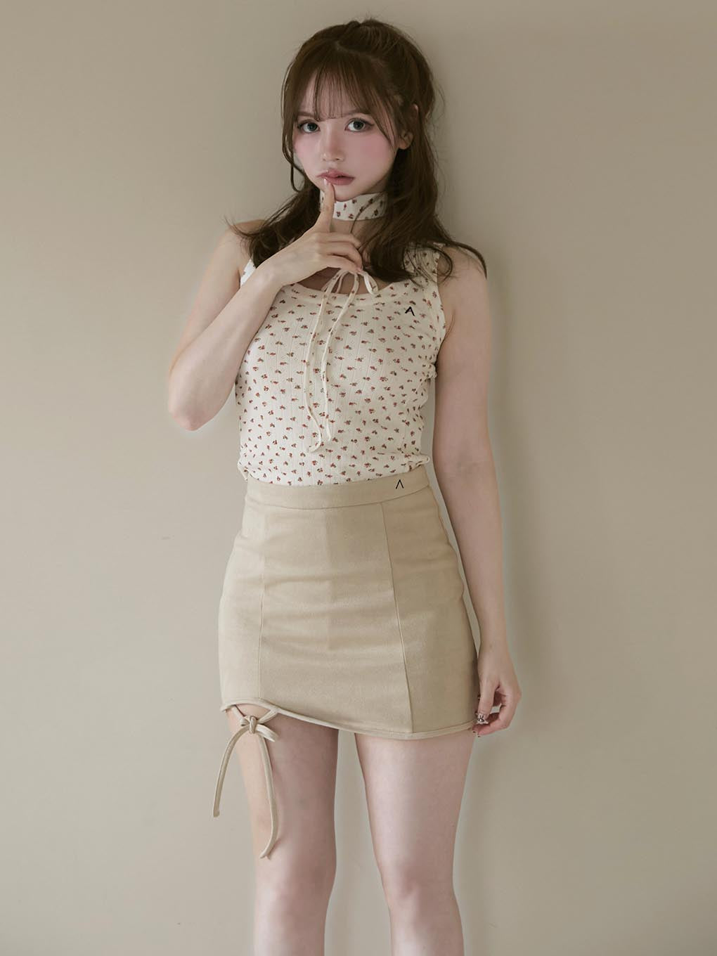 Flower ribbon tops
