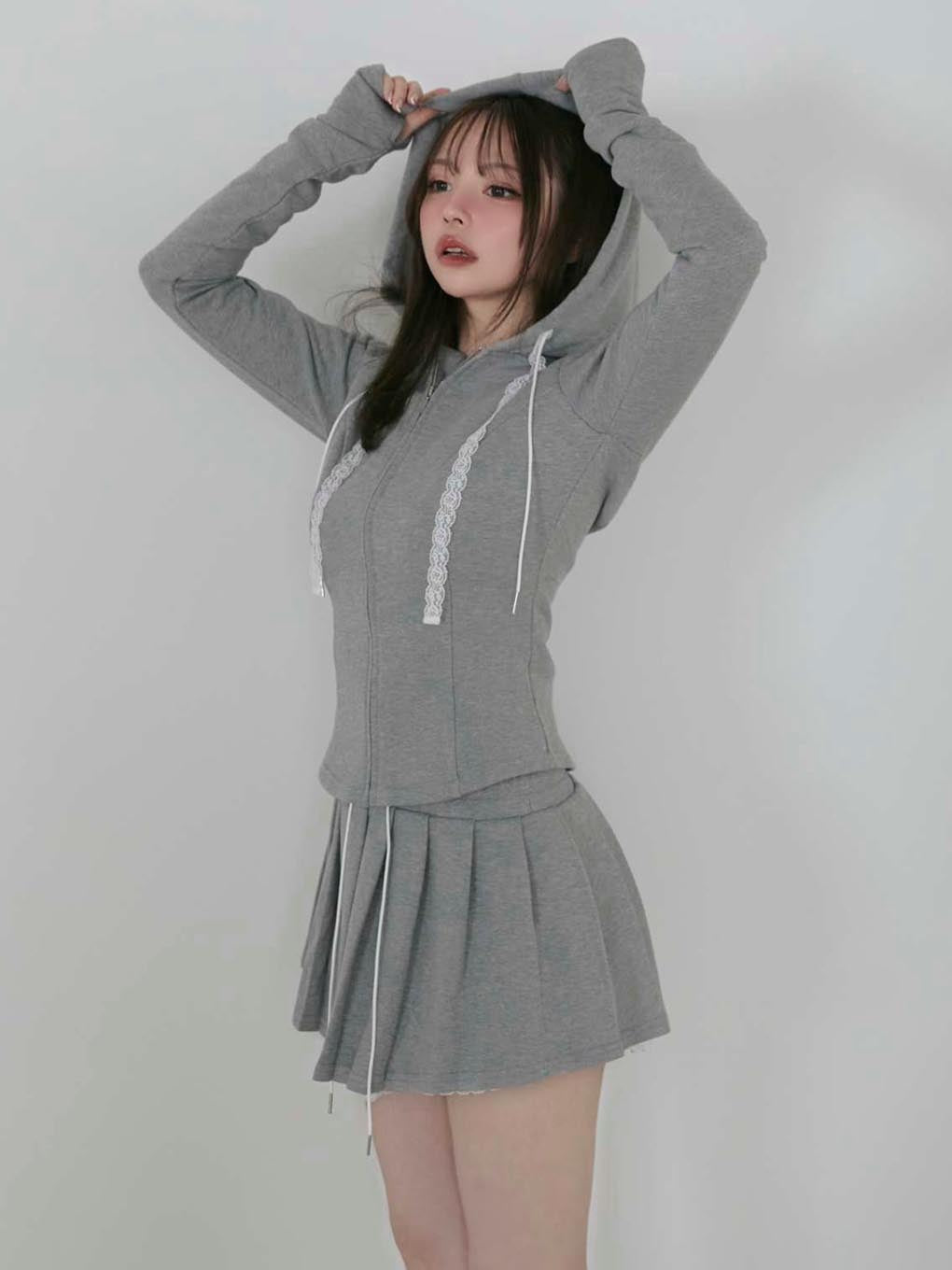 Mimi lace hood set up