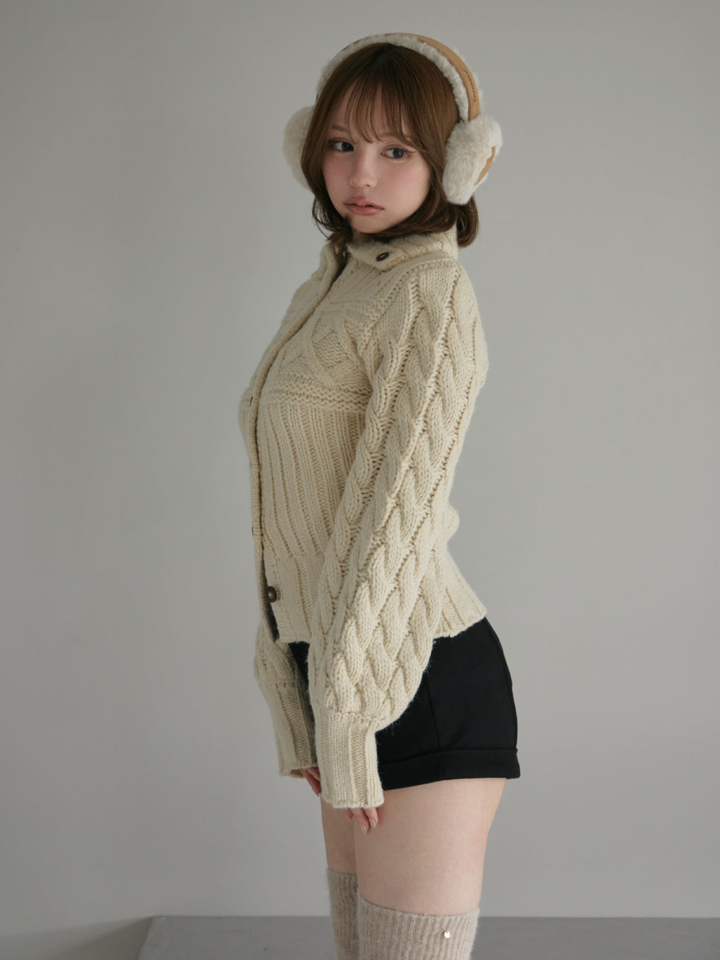 Selena cable knit set up