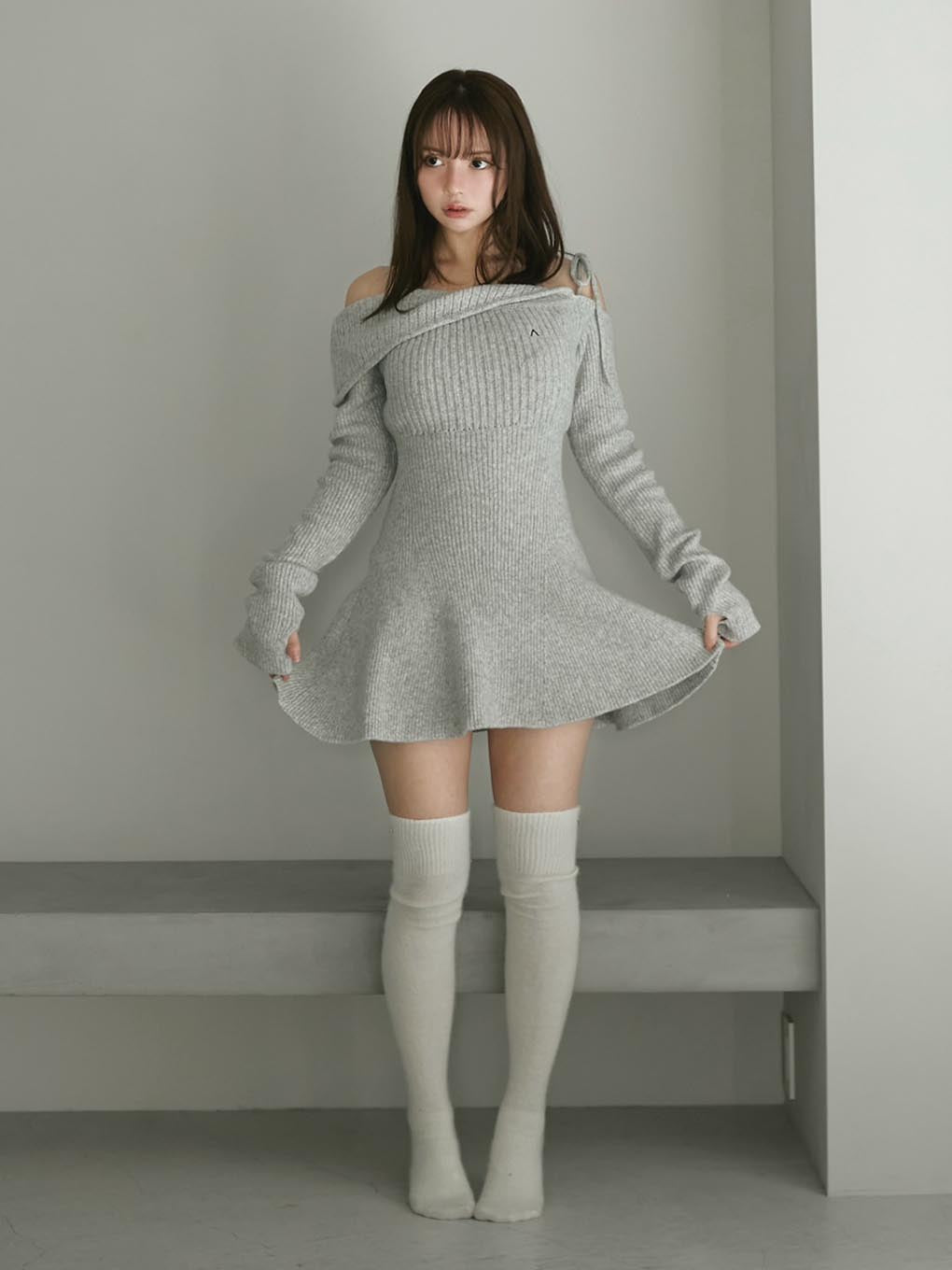 Wendy flare mini dress