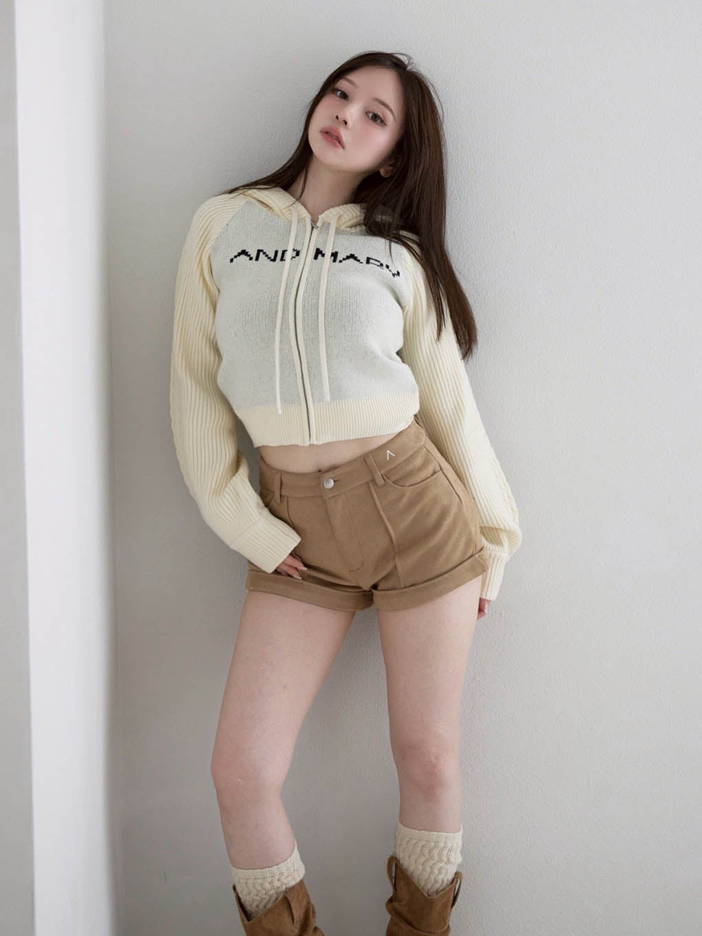 Jeniffer knit hoodie set