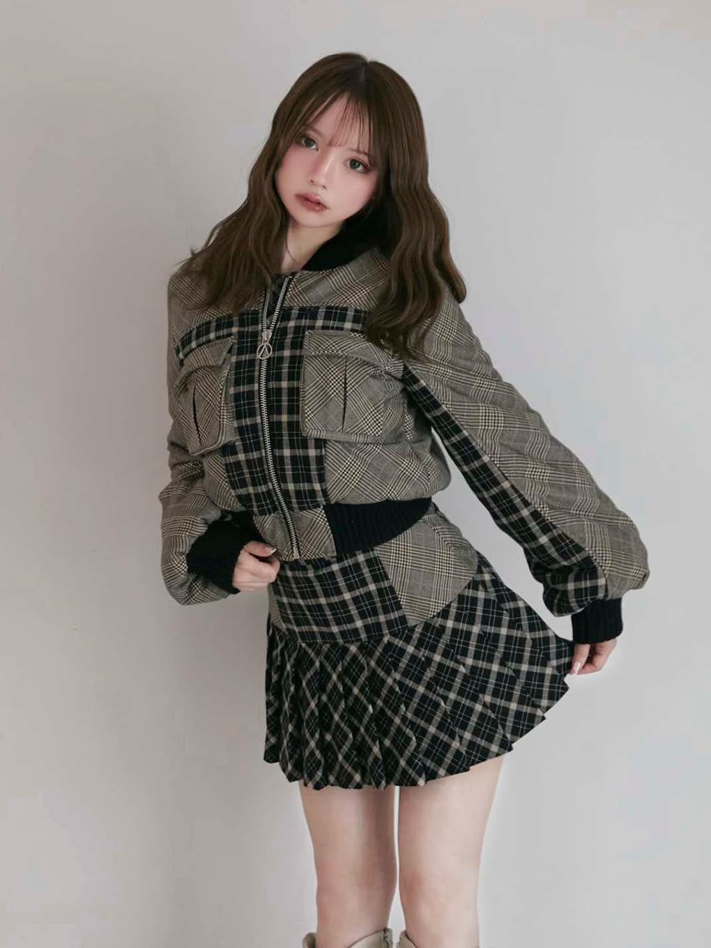 Coco check jacket