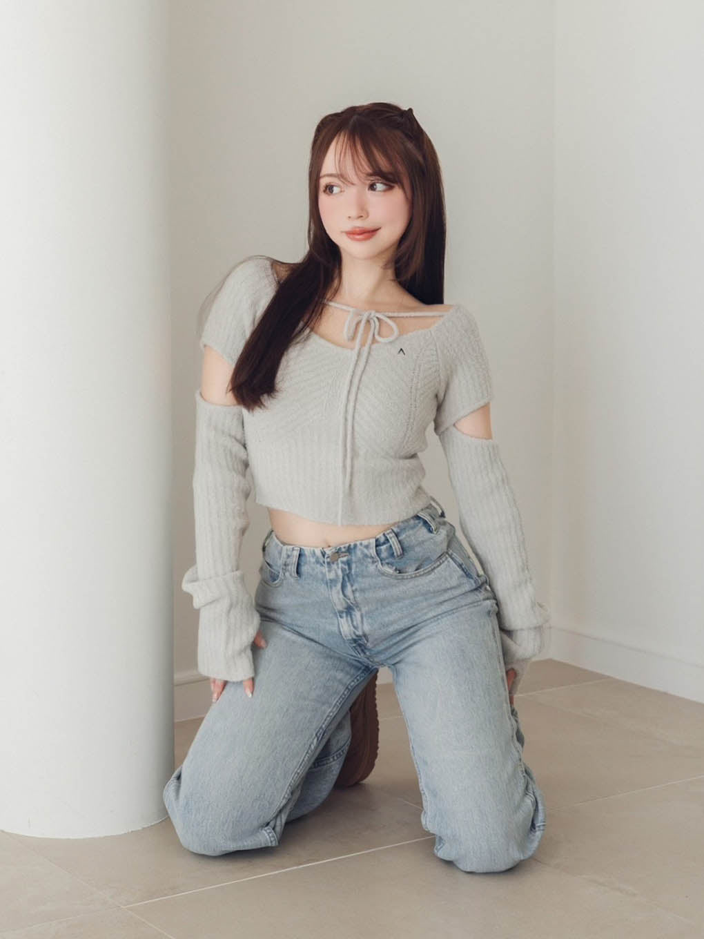 Nicole ribbon tops
