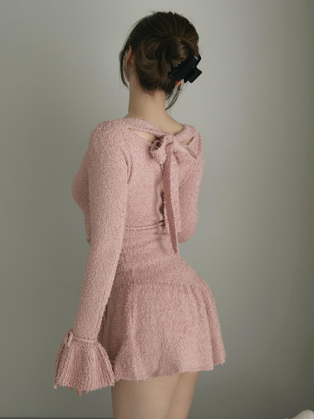 Sailor knit mini dress