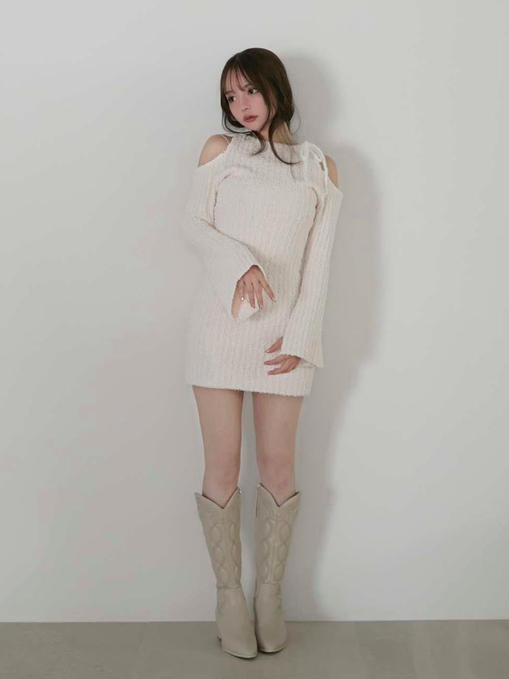 Nora knit mini dress