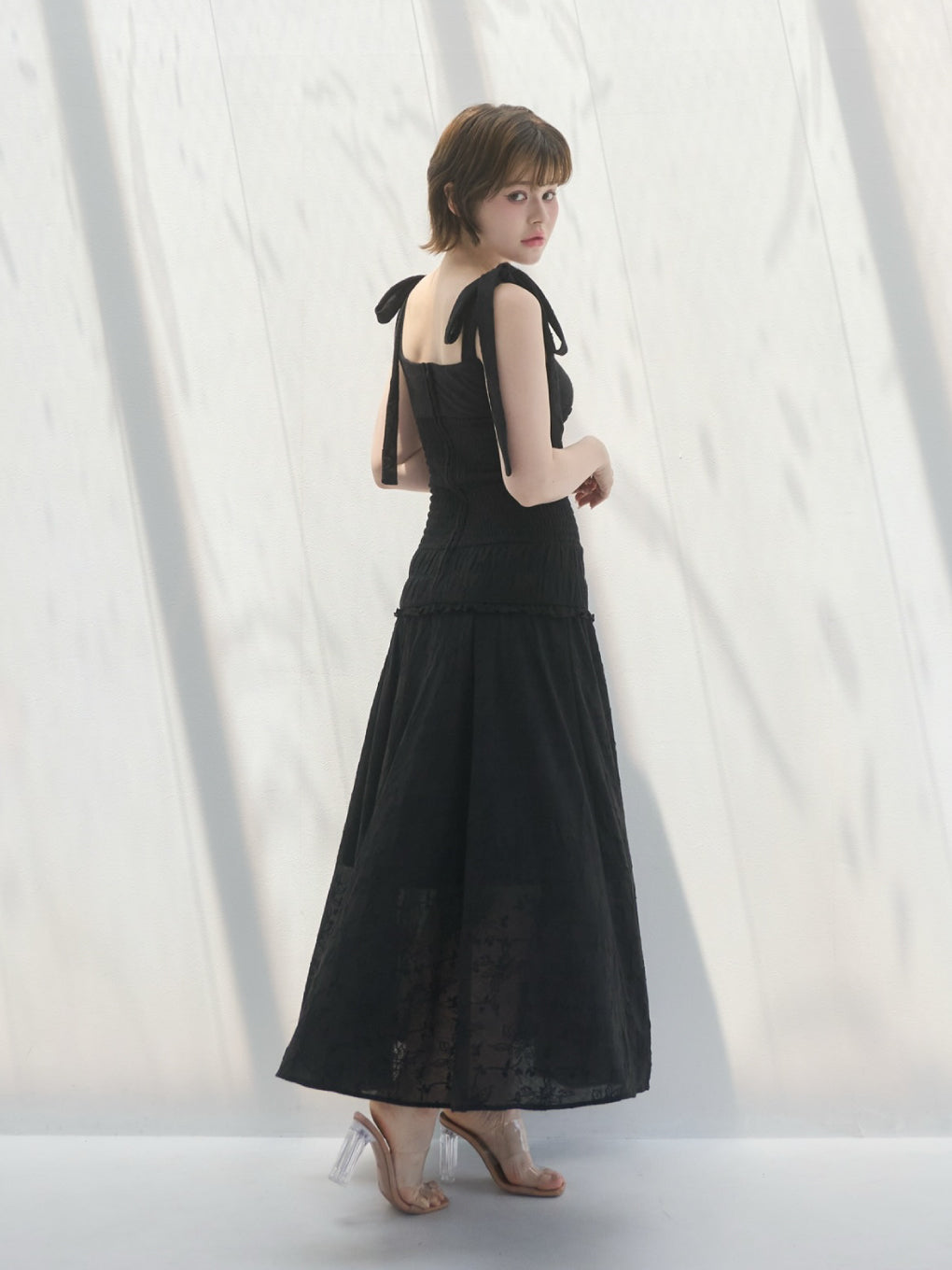 Ameria lace long dress