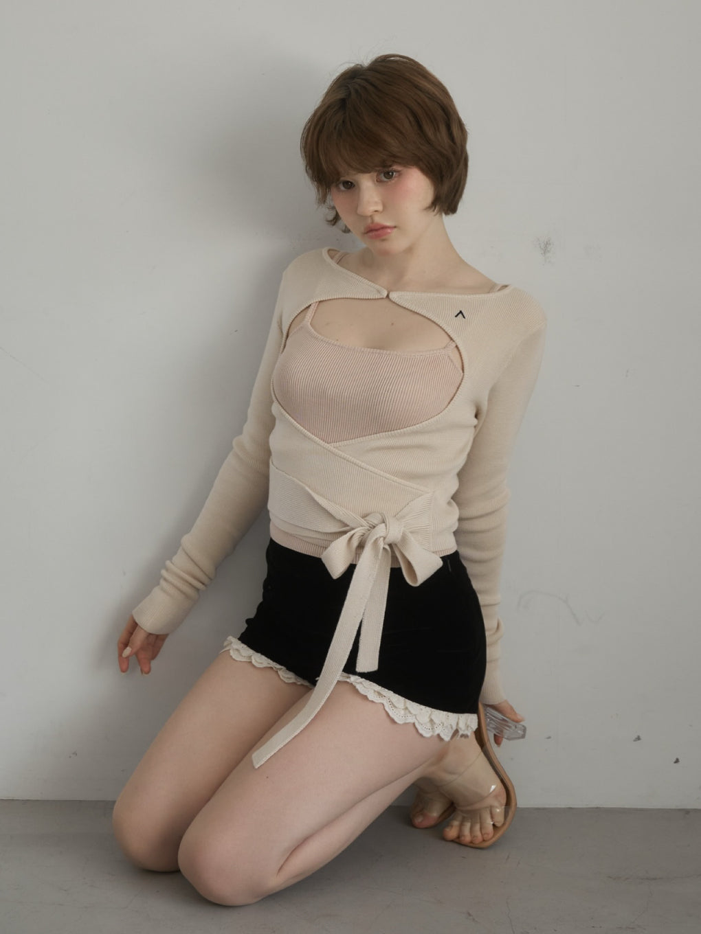Ballet ribbon set tops