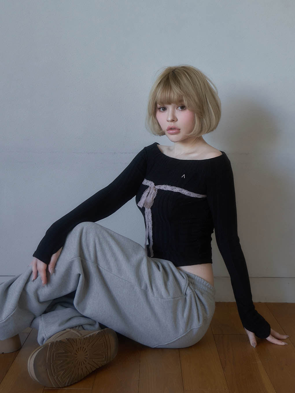 Della ribbon tops