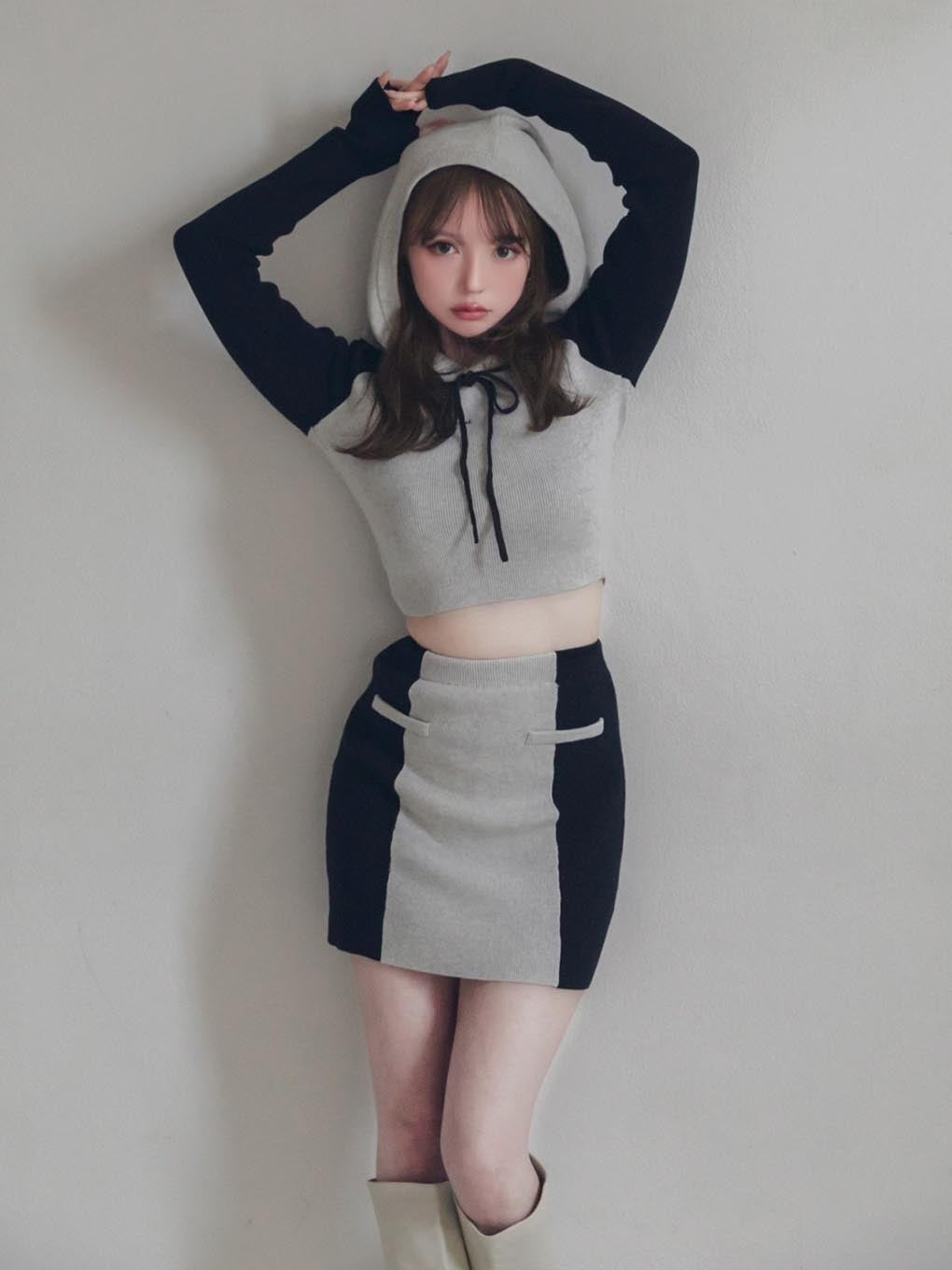 Alma ribbon knit set up