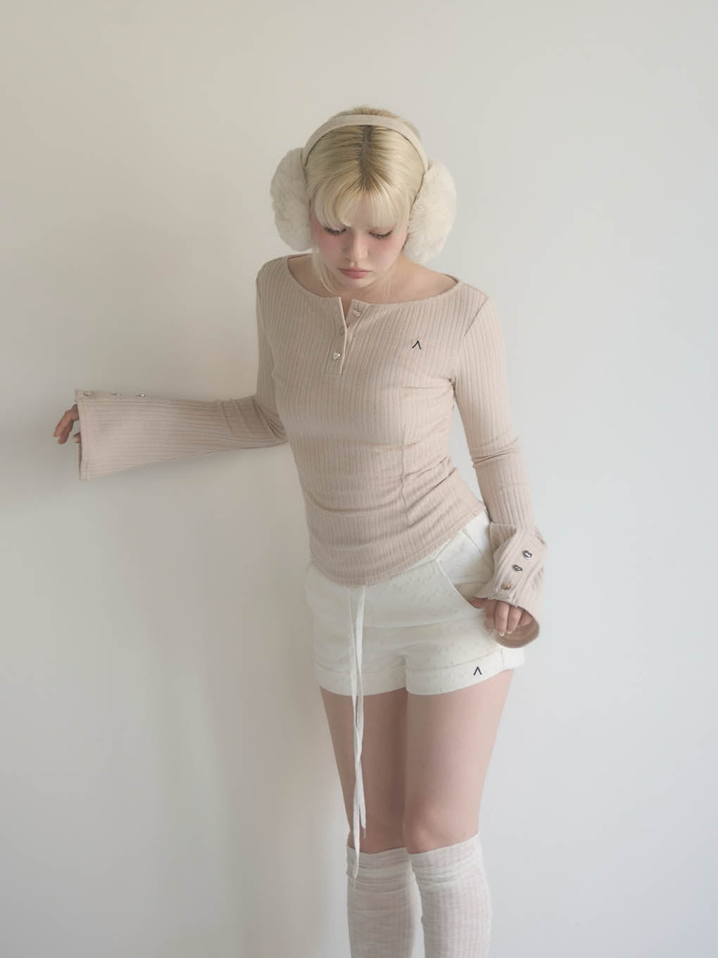 Candy cotton mini pants