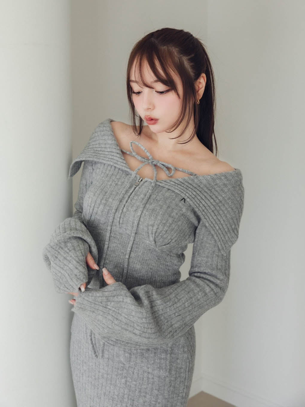 Noah ribbon knit dress