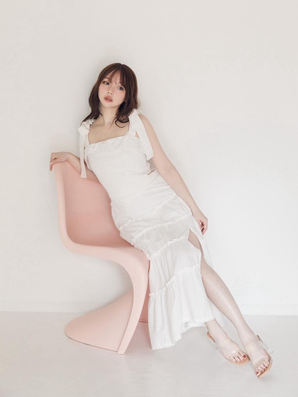 Sophia tiered dress