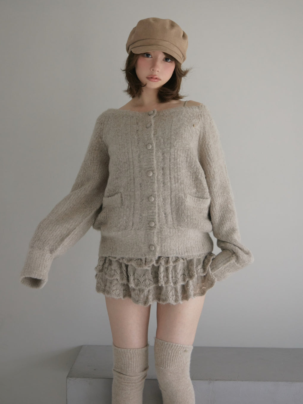 Riri crochet knit set up