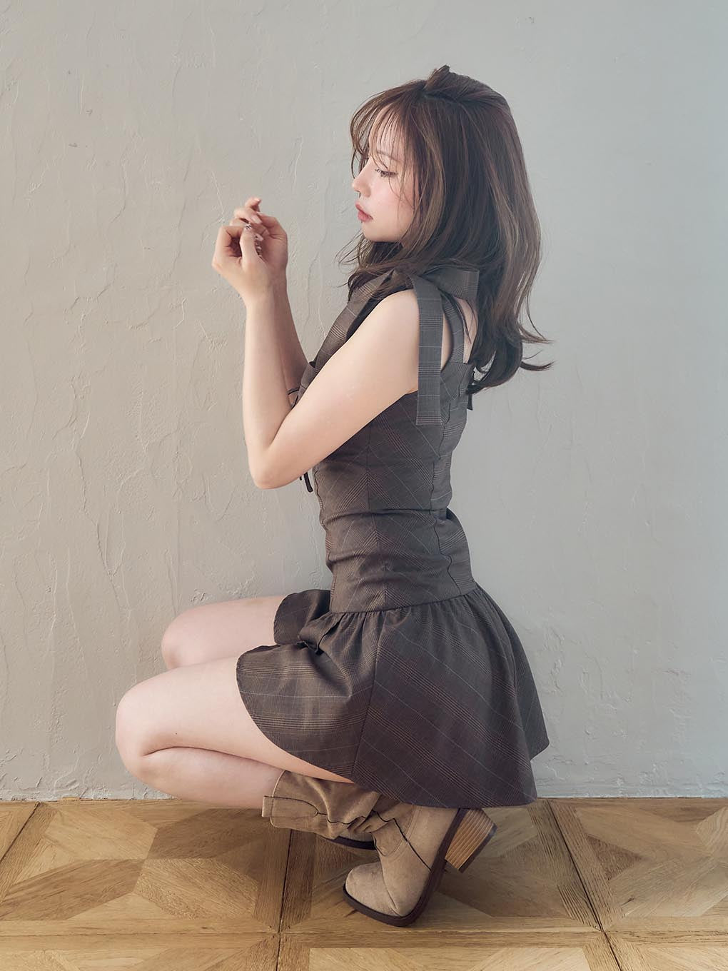 Rojina ribbon dress