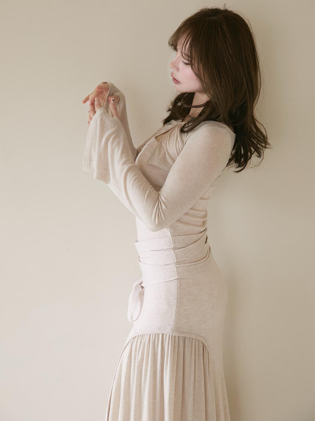 Maya knit set dress