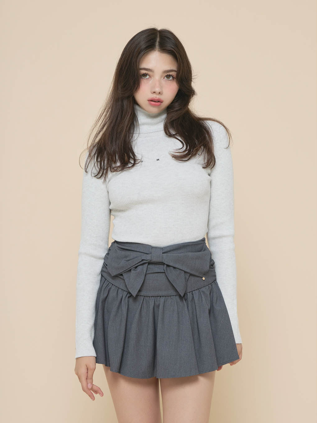 Mary turtle knit tops