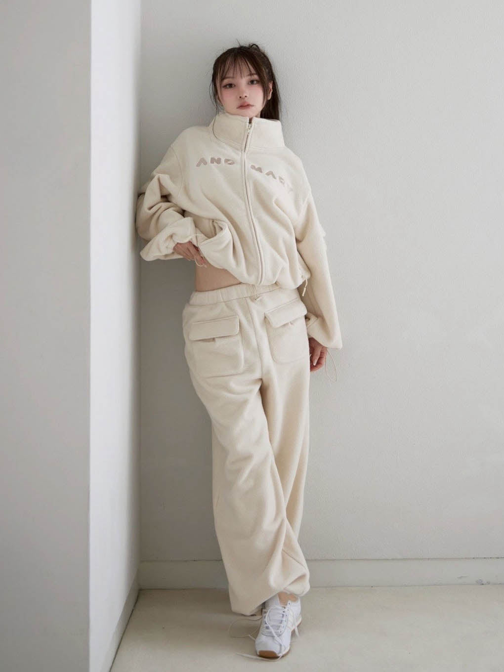 Mary logo fleece pants