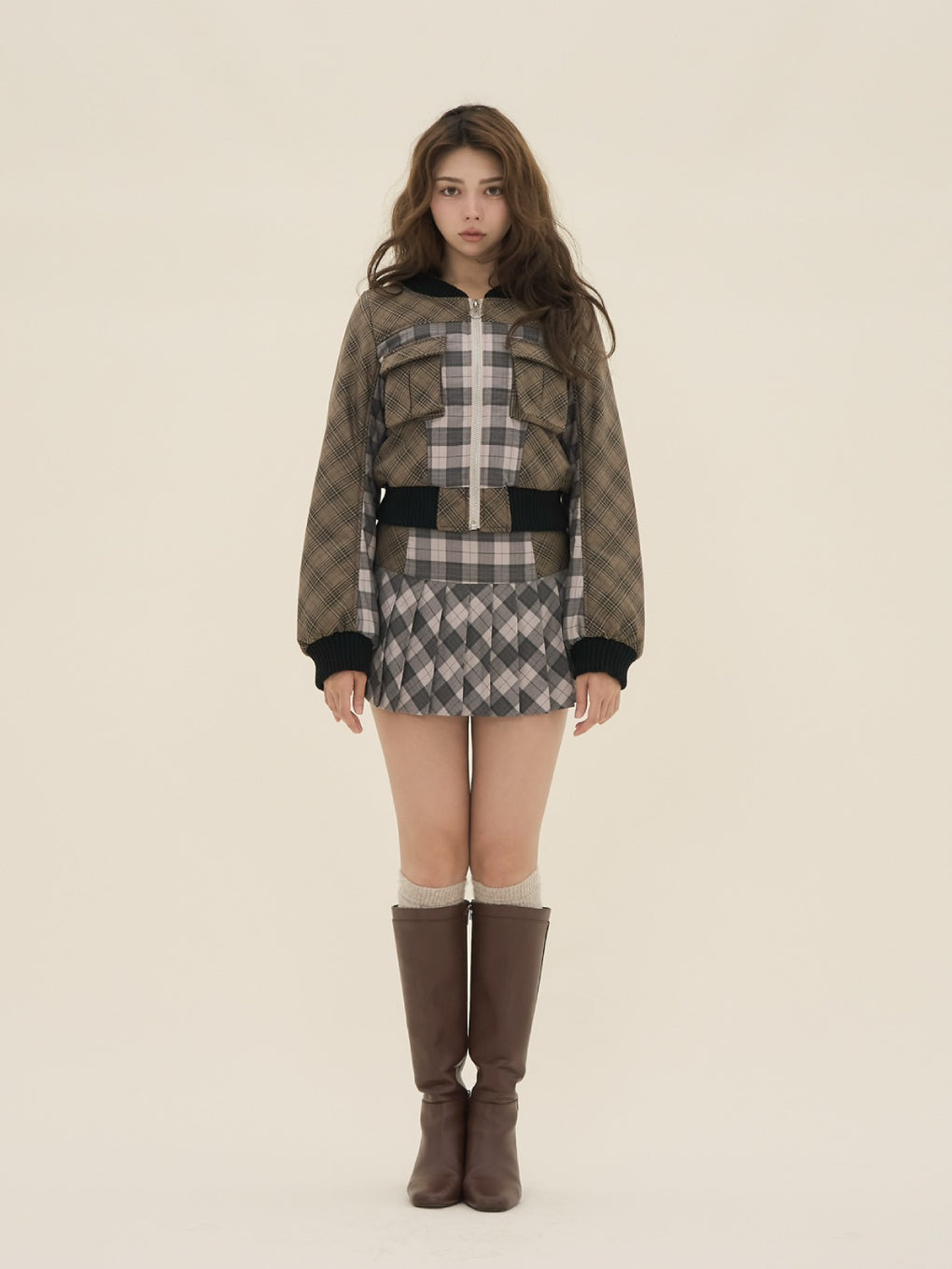 Coco check jacket