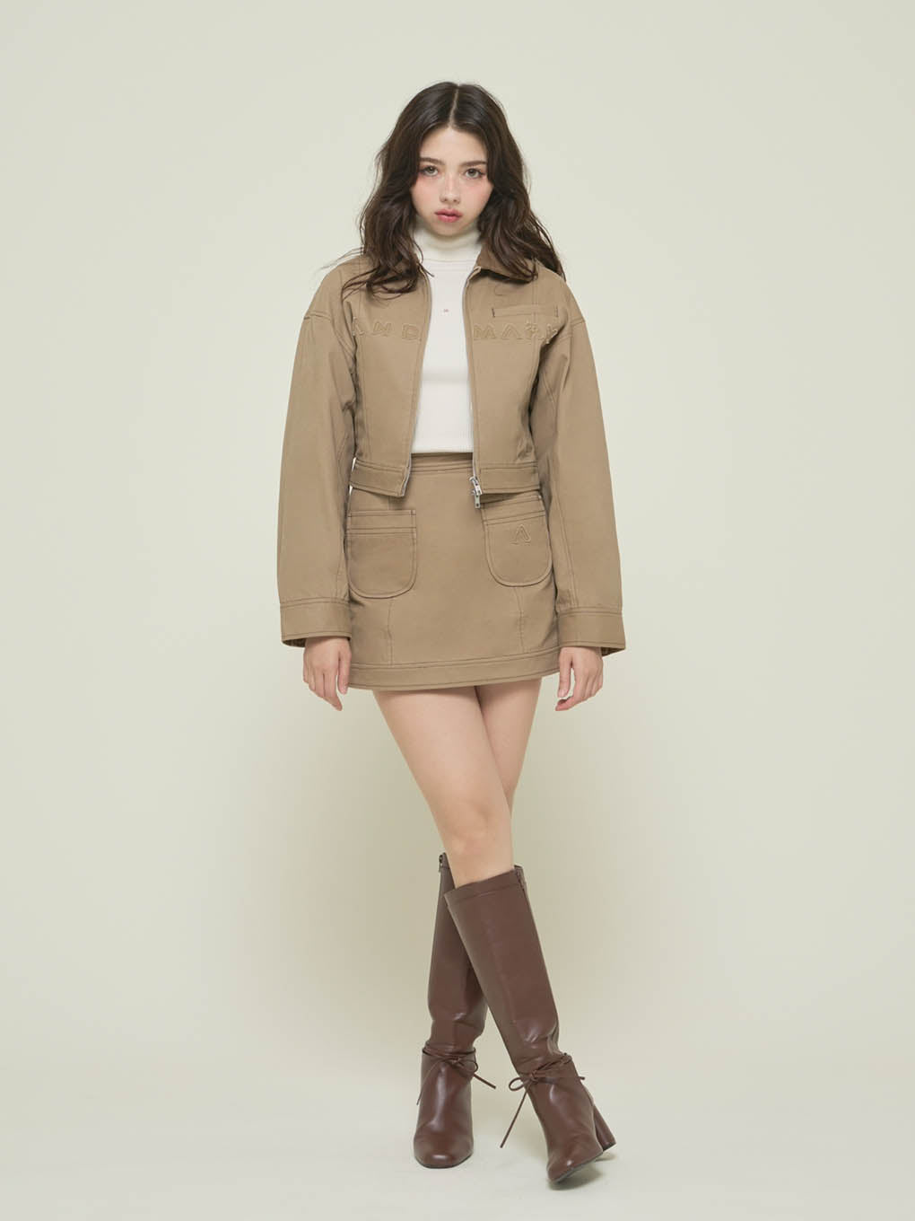 Harper loose twill jacket