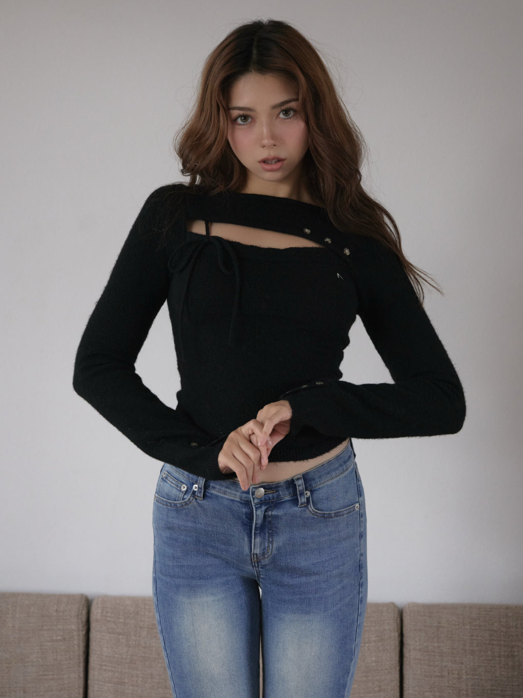 Nina ribbon tops