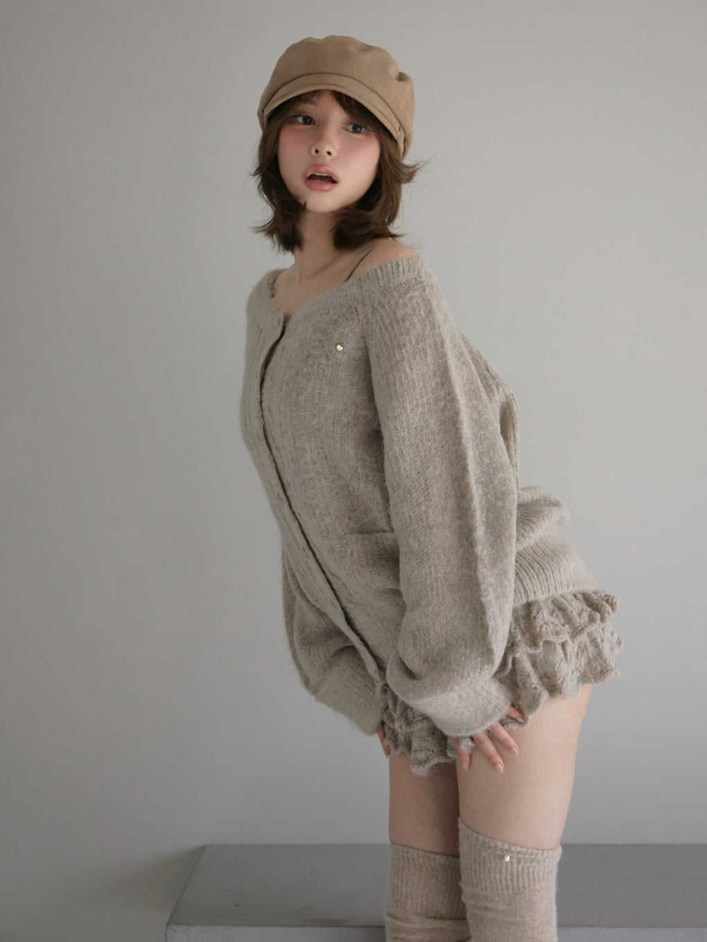 Riri crochet knit set up